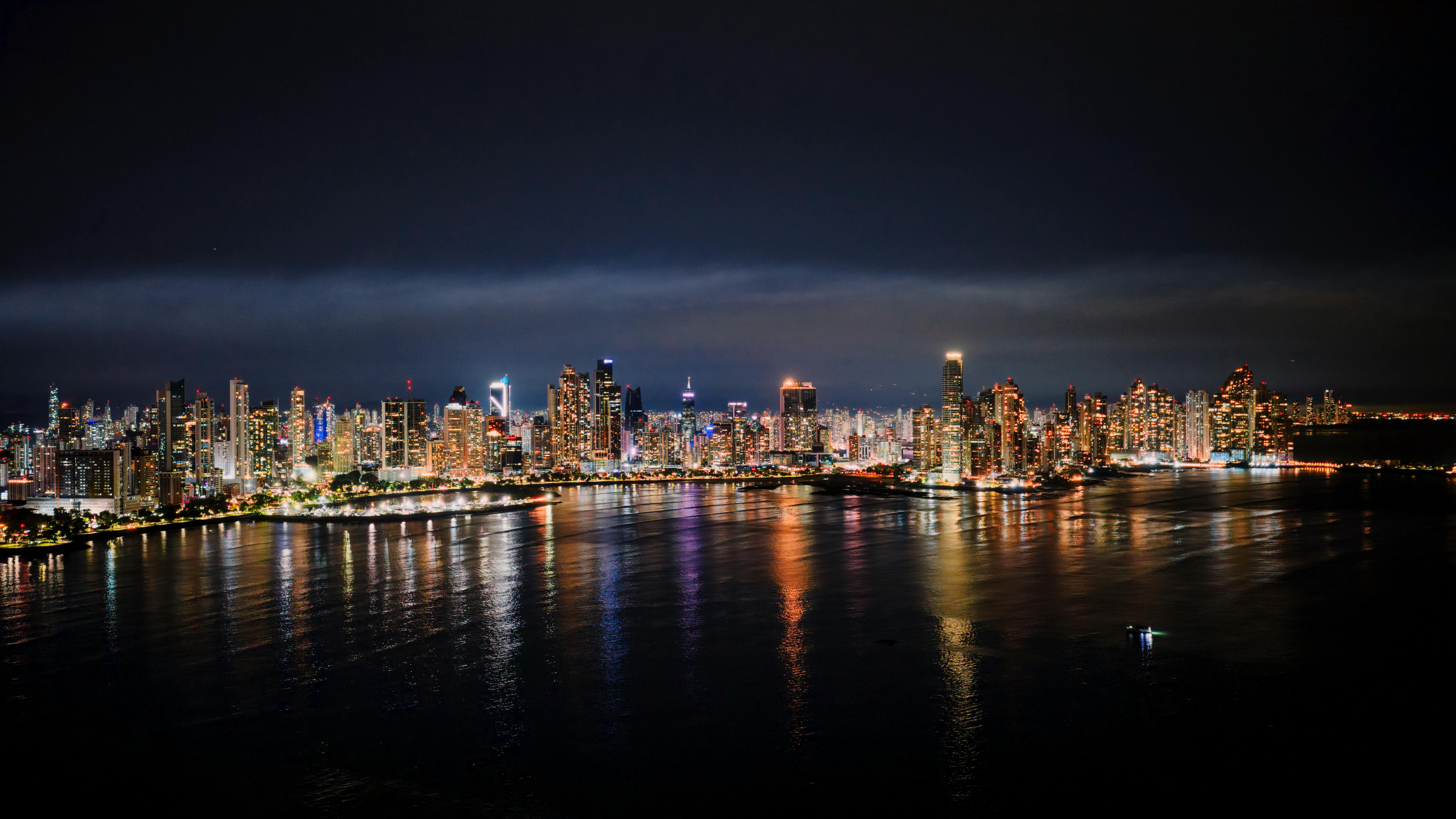 Modern skyline of Panama City